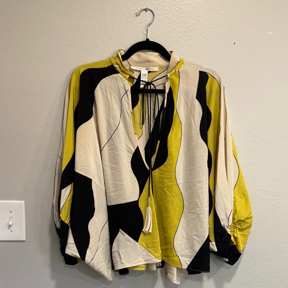 Diane Von Furstenberg Evander Blouse